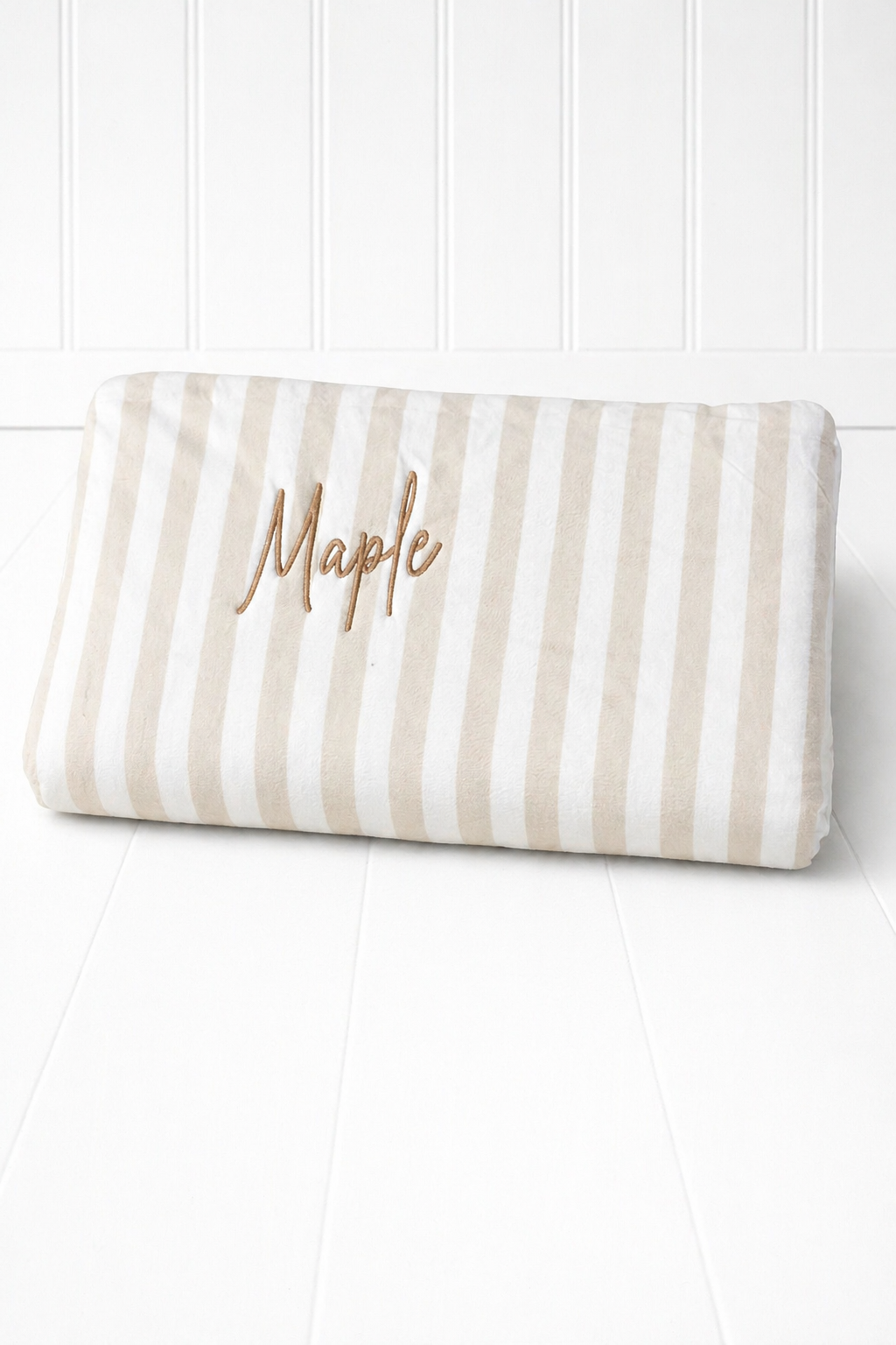 Neutral coastal custom blanket, Signature range