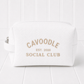 Luxury Cavoodle  Makeup Bag / premium Waffle Makeup Bag. (Copy)