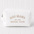Luxury Dog Mum Makeup Bag / premium Waffle Makeup Bag.