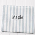 Dreamy blue stripe dog blanket, Signature range